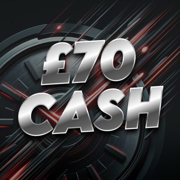 70 Points - £70 Cash 