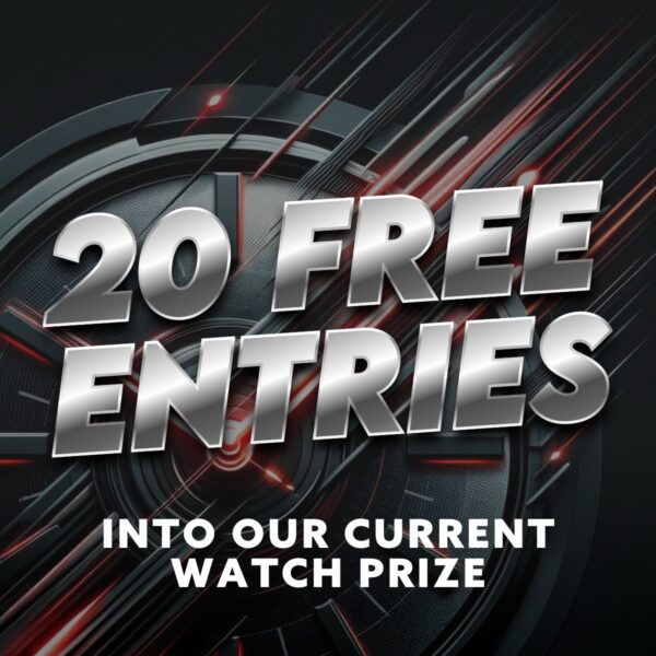 40 Points - 20 Free Entries (Watch Comp)