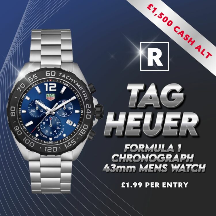 TAG HEUER FORMULA 1 (£1500 CASH ALTERNATIVE)