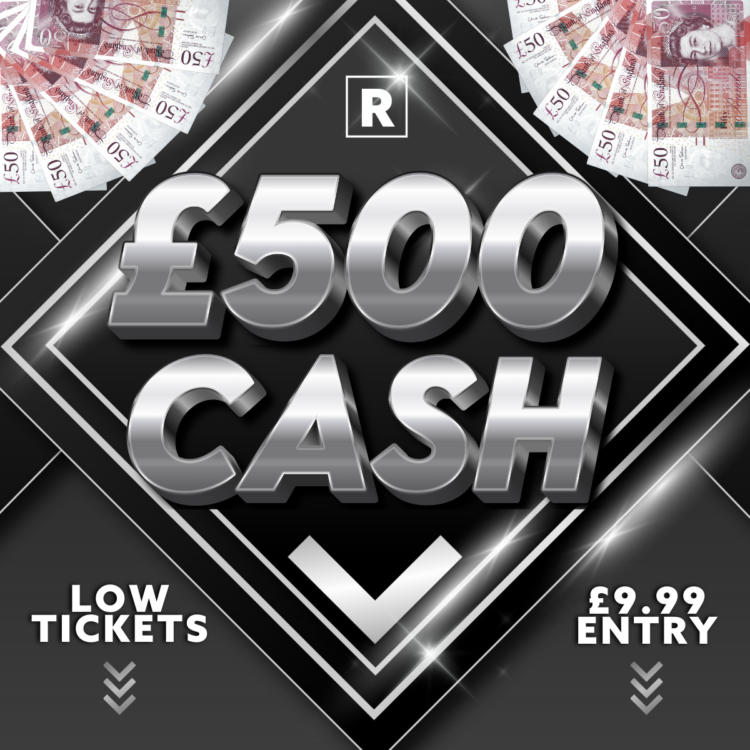 £500 CASH (SUPER LOW ODDS)