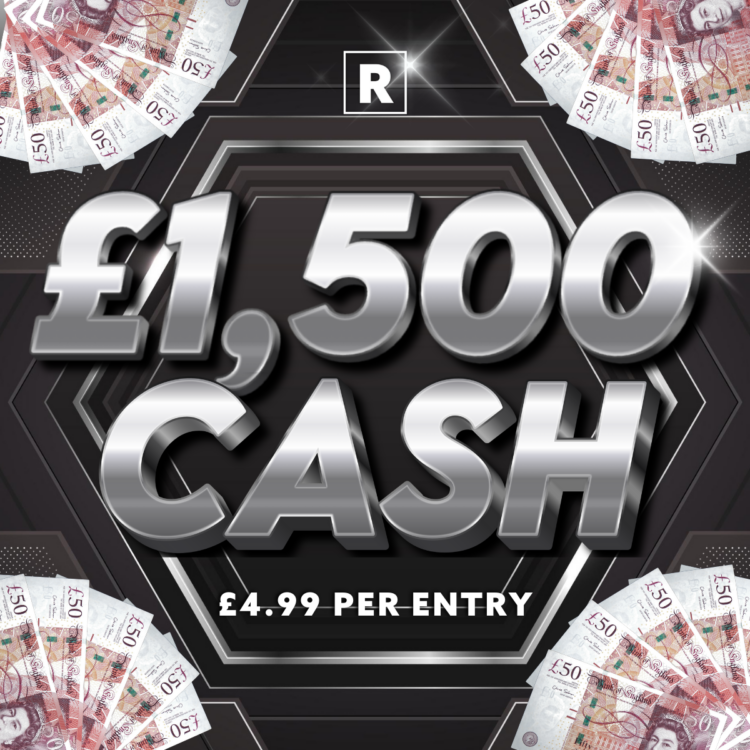 £1500 CASH (LOW ODDS)