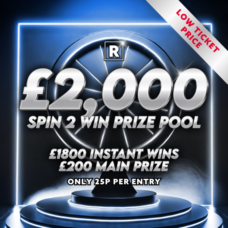 SPIN TO WIN! £2K Spin 2 Win Prize Pool