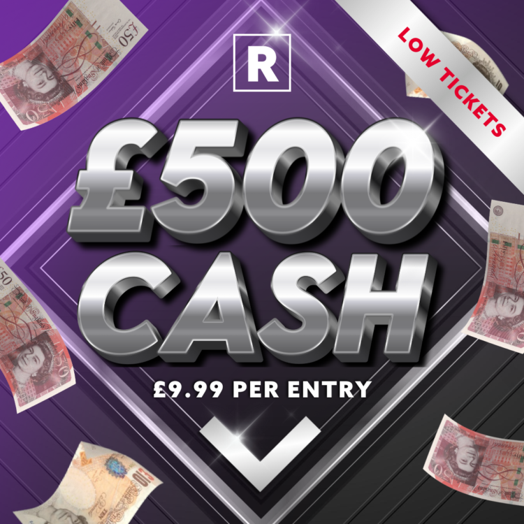 £500 CASH (SUPER LOW ODDS)