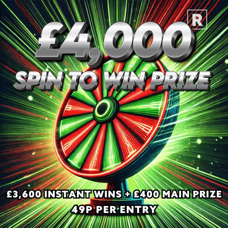 SPIN TO WIN! £4K Spin 2 Win Prize Pool