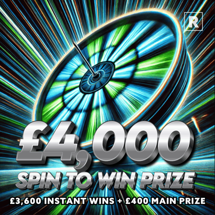 SPIN TO WIN! £4K Spin 2 Win Prize Pool