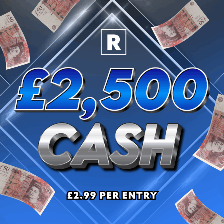 £2500 CASH( Multi Buy 5 for £10)