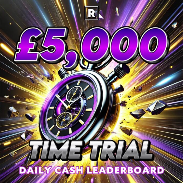 £5000 TIME TRIAL – £200 DAILY BONUS