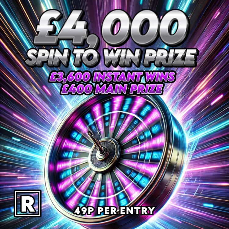 SPIN TO WIN! £4K Spin 2 Win Prize Pool