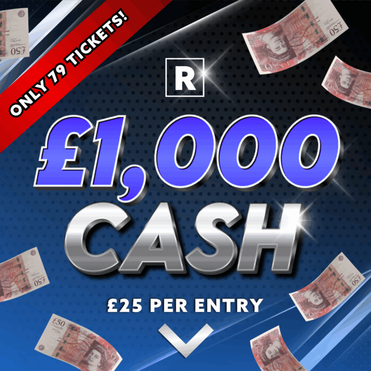 £1000 CASH ( CRAZY LOW ODDS)