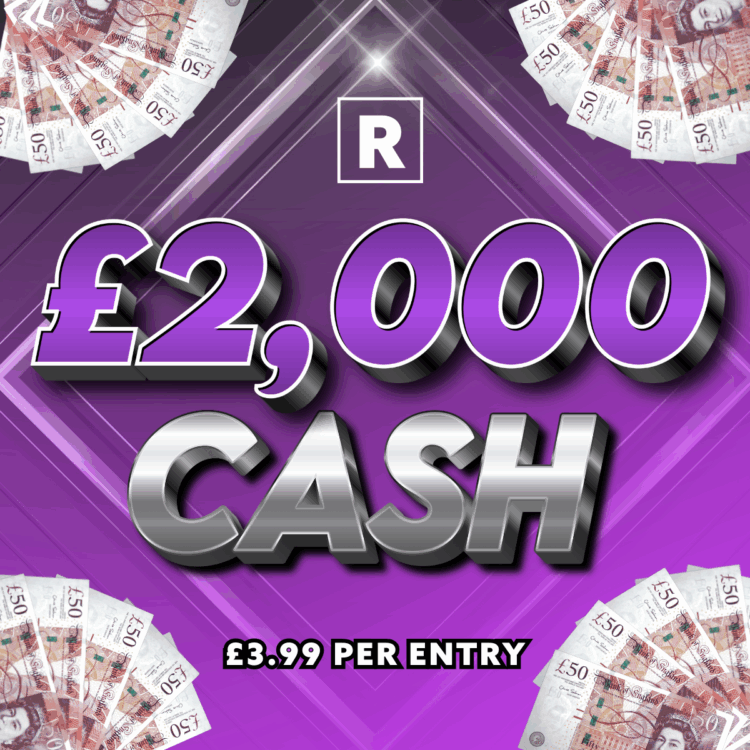 £2000 CASH (Multi Buy 5 for £15)