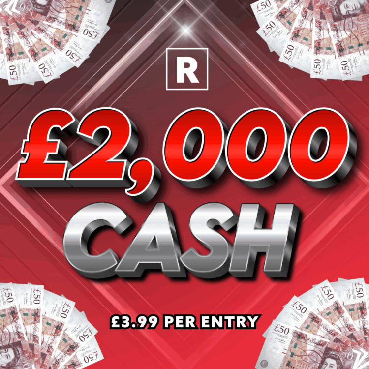£2000 CASH (Multi Buy 5 for £15)