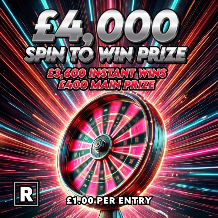 SPIN TO WIN! £4K Spin 2 Win Prize Pool