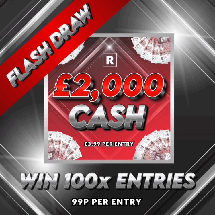 100 TICKETS - 12 Hour Flash MINI DRAW - Auto Draw