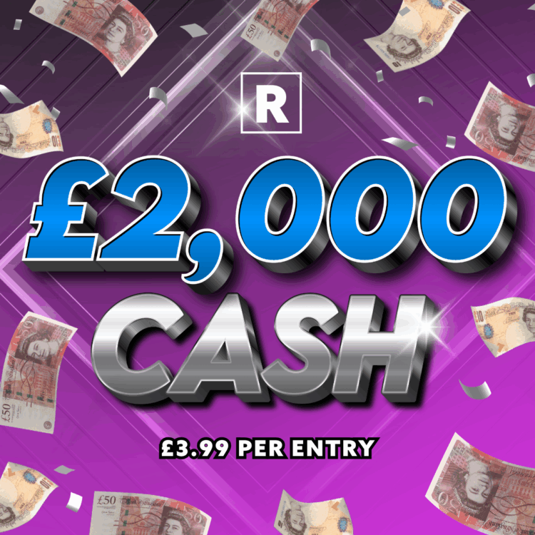 £2000 CASH (Multi Buy 5 for £15)