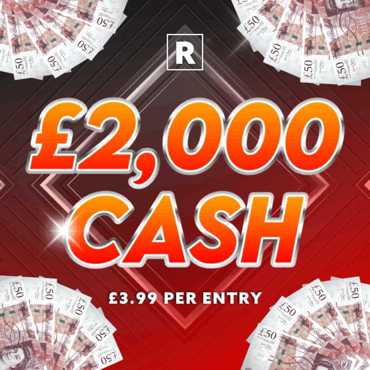 £2000 CASH (Multi Buy 5 for £15)