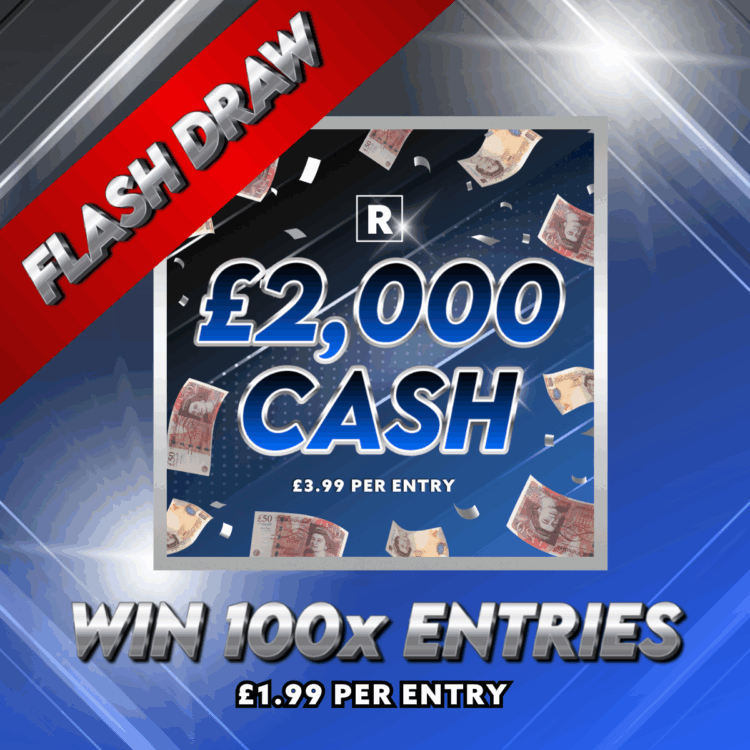 100 TICKETS - 12 Hour Flash MINI DRAW - Auto Draw