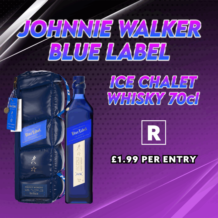 Johnnie Walker Blue Label Ice Chalet
