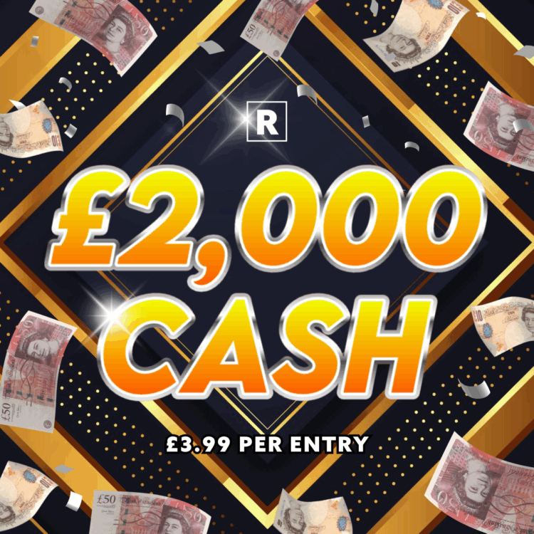 £2000 CASH (Multi Buy 5 for £15)