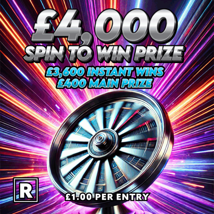 SPIN TO WIN! £4K Spin 2 Win Prize Pool