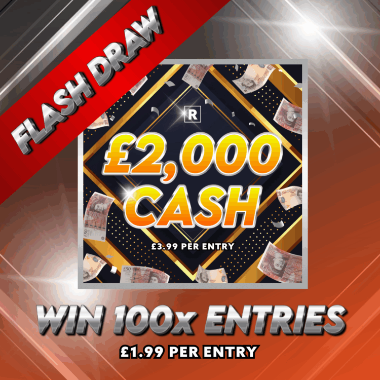 100 TICKETS - 12 Hour Flash MINI DRAW - Auto Draw