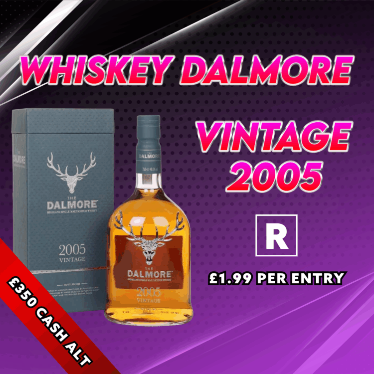 DALMORE VINTAGE 2005 Single Malt  (£300 Cash Alt)