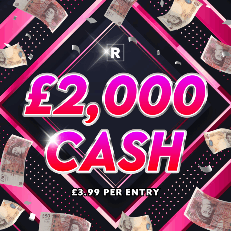£2000 CASH (Multi Buy 5 for £15)