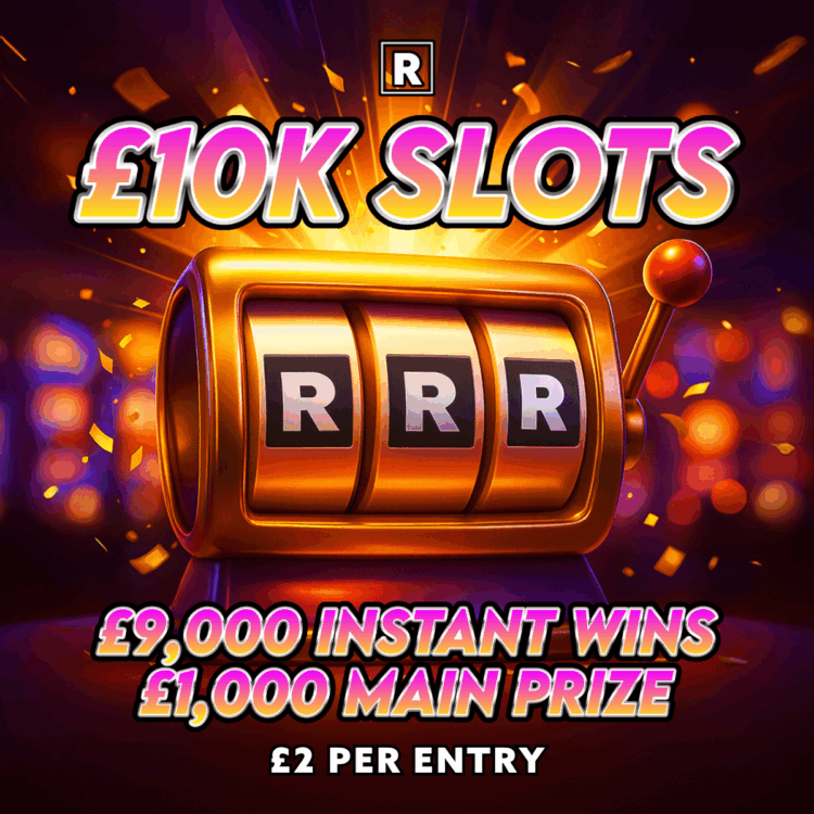 £10K SLOTS! - £9000 Instant Wins - £1000 Main Prize