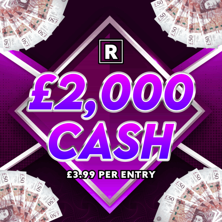 £2000 CASH (Multi Buy 5 for £15)