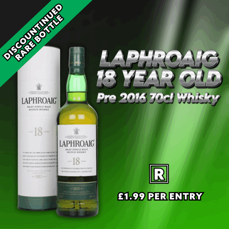 Laphroaig 18 Year Old - Pre 2016 discontinued bottle