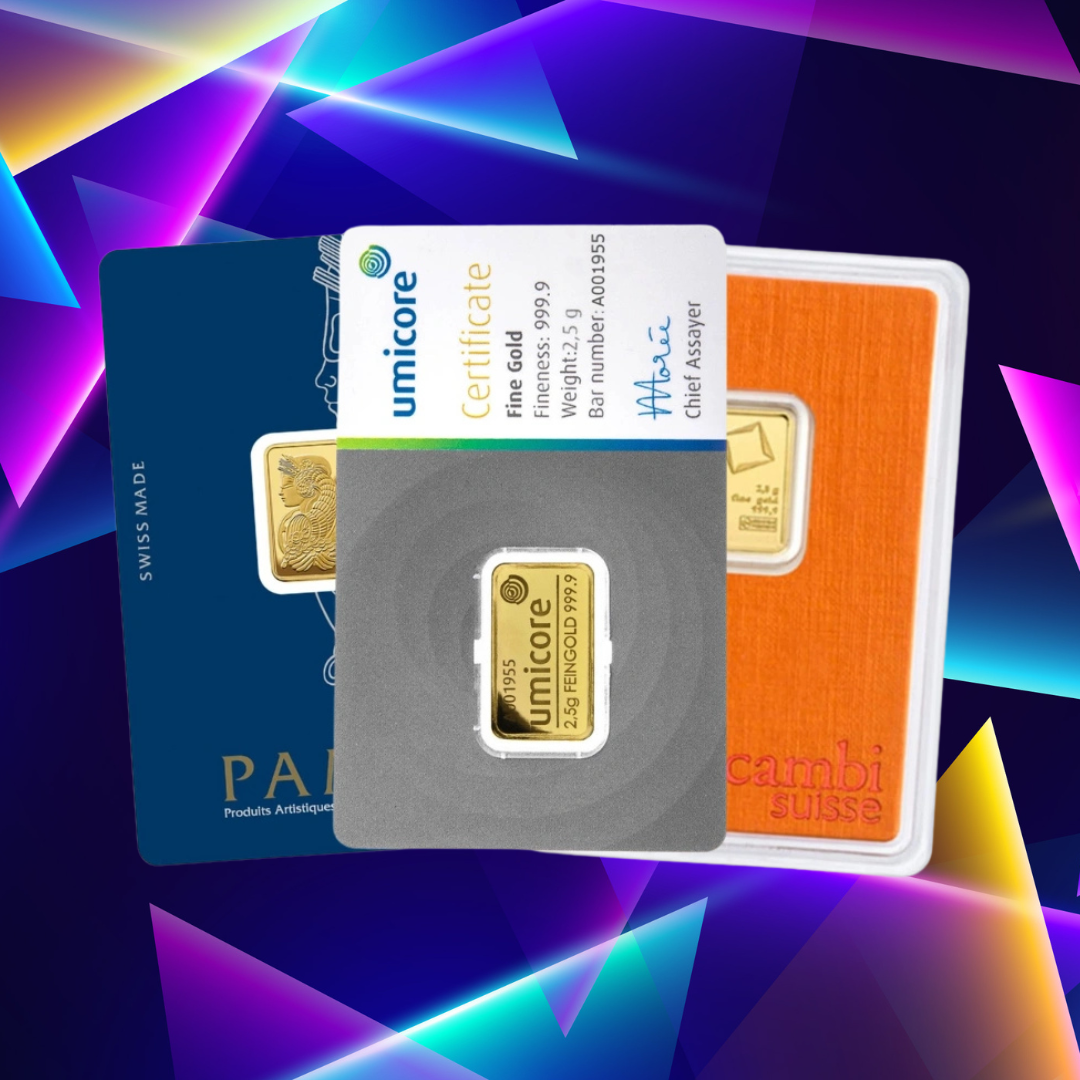 2.5G Gold Bar (£150 Cash Alt )