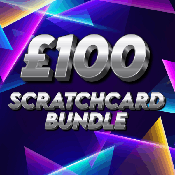 £100 ScratchCard Bundle ( £75 Cash Alt )