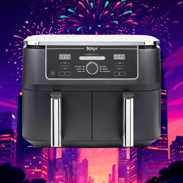 Ninja Foodi MAX Dual Zone AF400UK 9.5L Air Fryer - Black ( £150 Cash Alt )