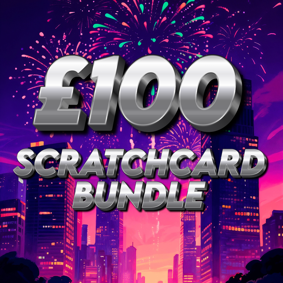 £100 ScratchCard Bundle ( £75 Cash Alt )